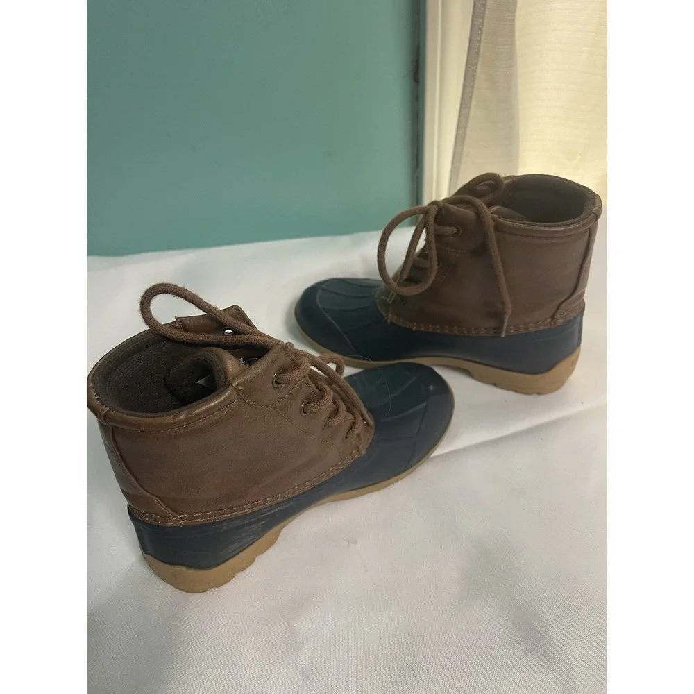 Sperry Port Boot Size 1 Youth Boys Winter Boot Waterproof BinC